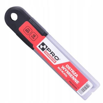 PRO zamjenske oštrice koje se lome 18MM SK5 10 kom crne