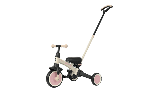  Qplay Stager t80 trikolesnik, belo/roza