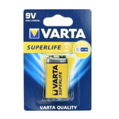 Varta VARTA 9V Superlife cinkova baterija, 1 kos