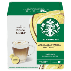 Starbucks Madagascar Vanilla Macchiato by NESCAFÉ Dolce Gusto, kapsule za kavu (36 kapsula / 18 napitaka)