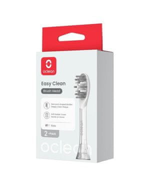 Oclean Nastavak Easy Clean - 2 kom Siva, za električnu zubnu četkicu