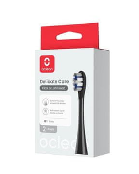 Oclean Nastavak Delicate Care Kids - 6 kom Crna, za električnu zubnu četkicu
