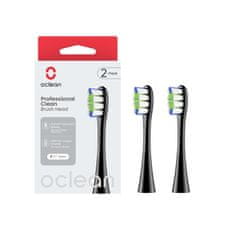 Oclean Nastavak Professional Clean - 2 kom Crna, za električnu zubnu četkicu
