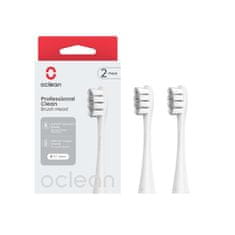 Oclean Nastavak Professional Clean - 2 kom Siva, za električnu četkicu za zube