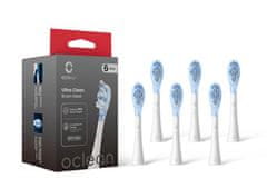 Oclean Nastavak Ultra Clean - 6 kom Bijela, za električnu četkicu za zube