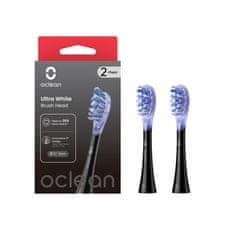Oclean Nastavak Ultra White - 2 kom Crni, za električnu zubnu četkicu