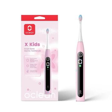 Oclean Električna četkica za zube X Kids Ružičasta