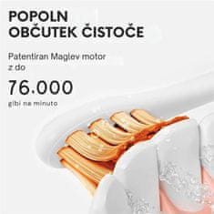 Oclean Električna četkica za zube Flow S Crna, sonični motor