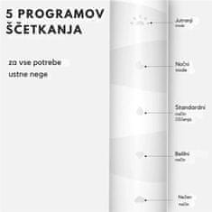 Oclean Električna četkica za zube Flow S Crna, sonični motor
