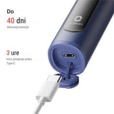 Oclean Električna četkica za zube X Lite Tamno plava, sonični motor
