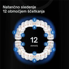 Oclean Električna četkica za zube X Pro 20 Zelena, sonični motor