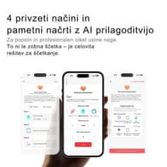 Oclean Električna četkica za zube X Pro 20 Zelena, sonični motor