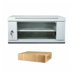 Datech zidni ormar 6U 368 600x450 sivi + polica DP.6406.9000