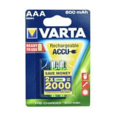 Varta VARTA punjiva baterija R3 (AAA) 800 mAh, 2 komada