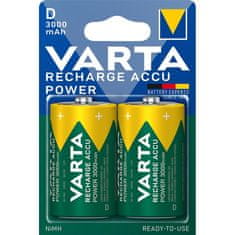 Varta VARTA punjiva baterija R20 (tip D) 3000 mAh Accu Power 2 kom.