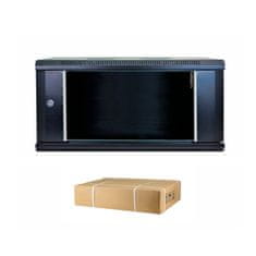 Datech zidni ormar 4U 280 600x450 crni + polica DP.6404.9001