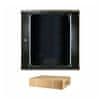 Datech zidni ormar 12U 635 600x450 crni + polica DP.6412.9001