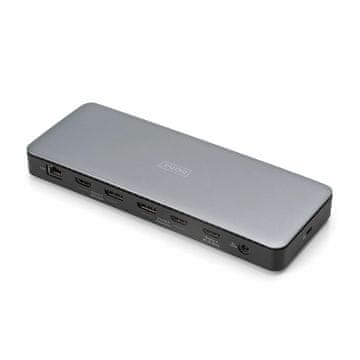 Digitus priključna stanica USB 3.2 TipC 13u1 4K crna DA-70918