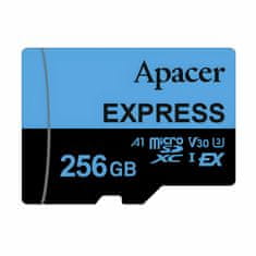 Apacer microSD express 256GB memorijska kartica U3 V30 switch AP256GMCEXG3X17-RA
