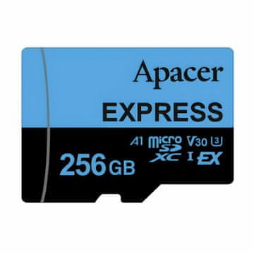 Apacer microSD express 256GB memorijska kartica U3 V30 switch AP256GMCEXG3X17-RA