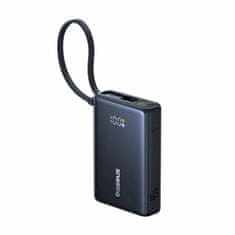 BASEUS prijenosna baterija 10.000mAh 45W PowerBank TipC kabel crna P10076803123-0
