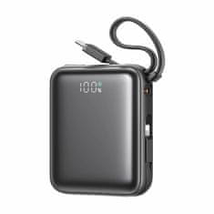 Joyroom prijenosna baterija 10.000mAh 22W PowerBank Lightning TipC crna JR-PBF27