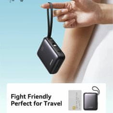 Joyroom prijenosna baterija 10.000mAh 22W PowerBank Lightning TipC crna JR-PBF27