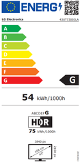LG 43UT73003LA Pametni TV, 108 cm, 4K UHD (43UT73003LA.AEUQ)