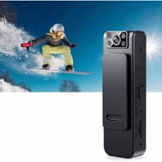 VYZIO® Mini 2K prijenosna kamera s WiFi povezivanjem, sportska akcijska kamera s rotirajućim objektivom | CAMIPRO