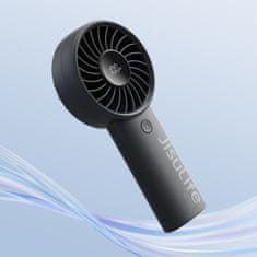 JISULIFE Life4 USB-C ventilator 3600mAh, crno