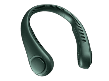 Luniks USB punjivi ventilator za oko vrata – SPORT NECKFAN – Zeleni