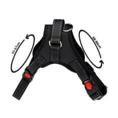 MG Harness orma za pse L, crno