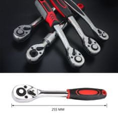 MG Socket Wrenches set nasadnih ključeva 46 kom, crni