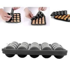 MG Cake Pops silikonski kalup za kekse, crni