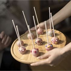 MG Cake Pops silikonski kalup za kekse, crni