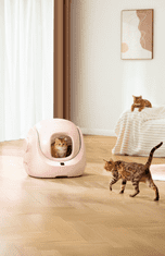 CATLINK Baymax inteligentna kutija za pijesak za mačke, roza