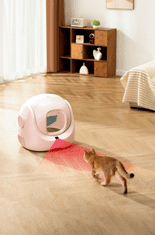 CATLINK Baymax inteligentna kutija za pijesak za mačke, roza