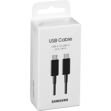 KEDO USB Samsung USB-C do USB-C, 100W, 5A, 1,8m, Black EP-DX510JBEGEU