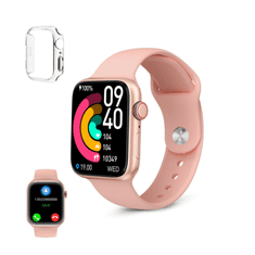 Ksix Smartwatch Urban 4 mini, TFT 1,74” zaslon, 3 dana aut., IP68, rozi