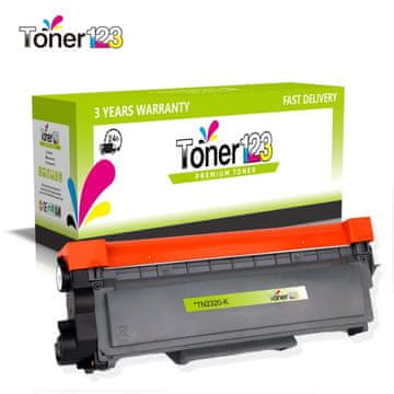 Toner123 Zamjenski toner za Brother TN-2320 / DCP-L2500, L2520, L2540, L2560, L2700 / HL-L2300, L2320, L2340, L2360, L2365, L2380 / MFC-L2700, L2720, L2740 - crna