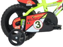 Kubisport Dino bicikli 12" dječji bicikl, žuta