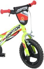 Kubisport Dino bicikli 12" dječji bicikl, žuta