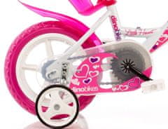 Dino bikes Djevojčici biciklističke dino bicikle 12 "