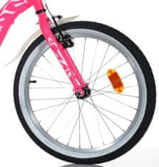 Dino bikes Djevojka Bike 20 "PINK -WHLITE