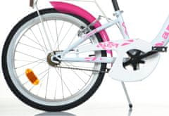 Dino bikes Djevojka bicikla dino bicikli 20 "bijela ružičasta