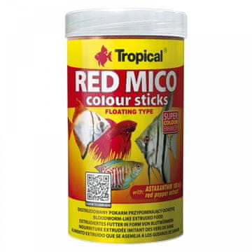 Tropski crveni MICO štapići boje 250ml/80g