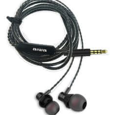 AIWA Žične slušalice s Mikrofonom ESTM-50BK