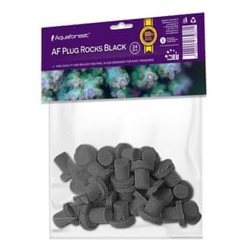 Aquaforest Aquaforest AF Plug Rocks Black 24 kom. podloge za koralje