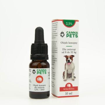 Ulje konoplje 2,5% za životinje, govedina, 10ml
