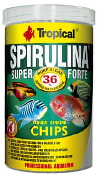 Tropical SUPER SPIRULINA FORTE čipsi 100ml/52g